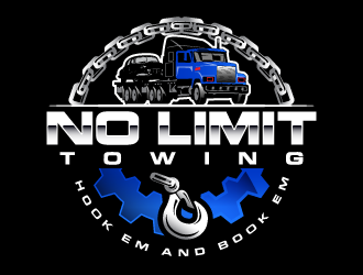 No Limit Towing  logo design by PRN123