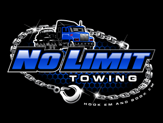 No Limit Towing  logo design by PRN123