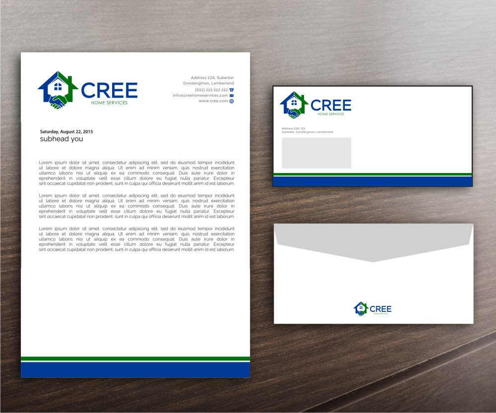 Cree Home Services logo design by maspion