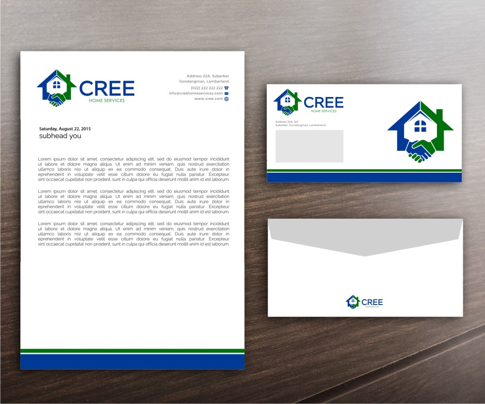 Cree Home Services logo design by maspion