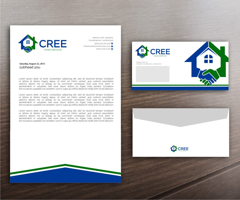 Cree Home Services logo design by maspion