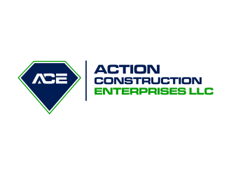 Action Construction Enterprises logo design by Lafayate