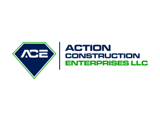 Action Construction Enterprises logo design by Lafayate