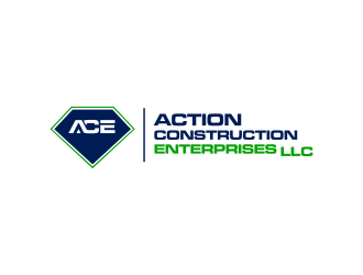 Action Construction Enterprises logo design by Lafayate