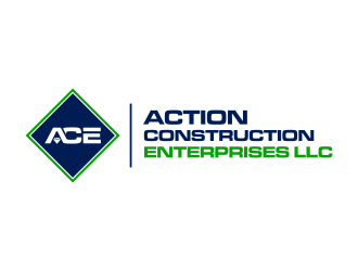 Action Construction Enterprises logo design by Lafayate