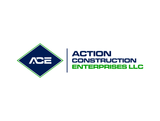 Action Construction Enterprises logo design by Lafayate