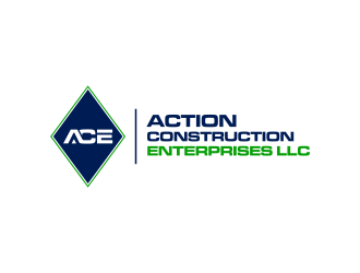 Action Construction Enterprises logo design by Lafayate