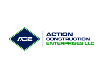 Action Construction Enterprises logo design by Lafayate