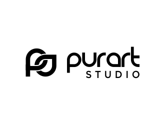 pur•art studio (purart studio) logo design by sarungan