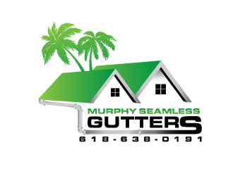 Murphy Seamless Gutters logo design by AamirKhan