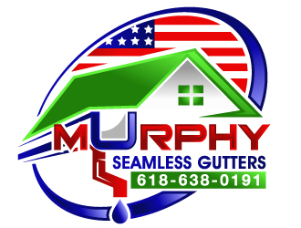 Murphy Seamless Gutters logo design by PMG