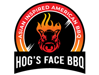 Hogs Face BBQ logo design by Suvendu