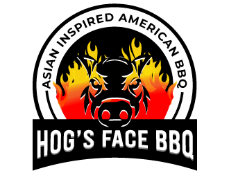 Hogs Face BBQ logo design by Suvendu