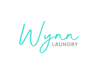Wynn Laundry logo design by lexipej