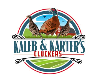 Kaleb & Karter’s Cluckers logo design by AamirKhan