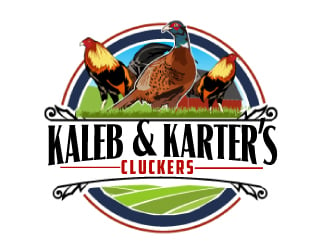 Kaleb & Karter’s Cluckers logo design by AamirKhan