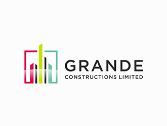 Grande constructions limited  logo design by DuckOn