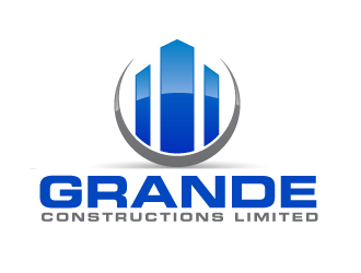 Grande constructions limited  logo design by AamirKhan