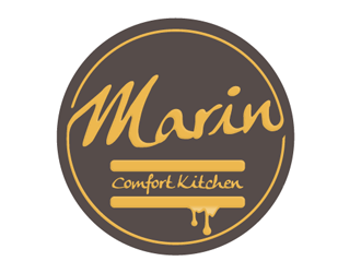 Marin Comfort Kitchen logo design by megalogos