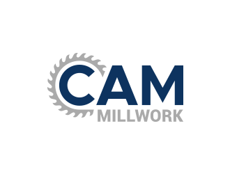 CAM Millwork logo design by lexipej