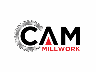 CAM Millwork logo design by hidro