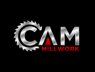 CAM Millwork logo design by hidro