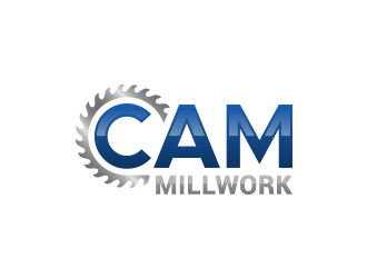 CAM Millwork logo design by lexipej