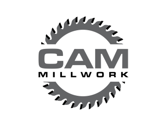 CAM Millwork logo design by GassPoll