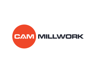 CAM Millwork logo design by GassPoll