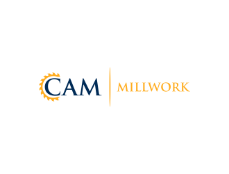 CAM Millwork logo design by GassPoll