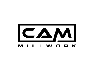 CAM Millwork logo design by GassPoll