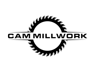 CAM Millwork logo design by GassPoll