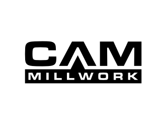 CAM Millwork logo design by puthreeone