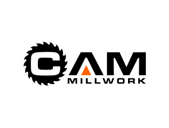 CAM Millwork logo design by puthreeone