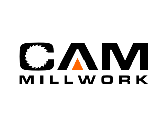 CAM Millwork logo design by puthreeone