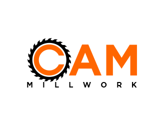 CAM Millwork logo design by evdesign