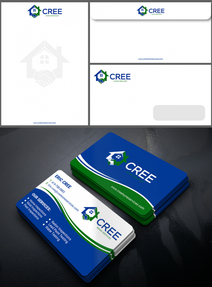 Cree Home Services logo design by Gelotine