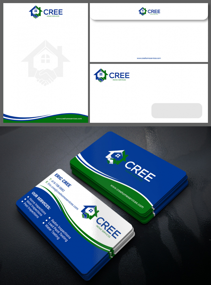 Cree Home Services logo design by Gelotine