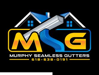 Murphy Seamless Gutters logo design by LucidSketch