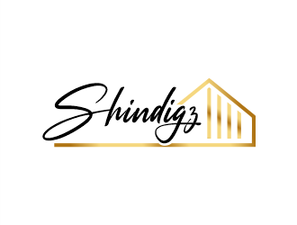 Shindigz logo design by Gwerth