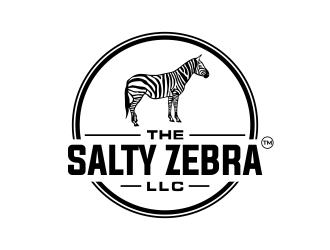 The Salty Zebra, llc logo design by done