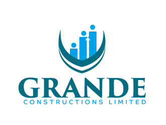 Grande constructions limited  logo design by AamirKhan