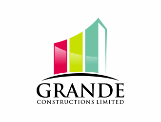 Grande constructions limited  logo design by mutafailan