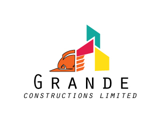 Grande constructions limited  logo design by xien