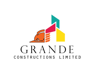 Grande constructions limited  logo design by xien