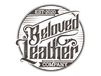 Beloved Leather Company logo design by DreamLogoDesign