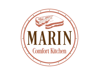 Marin Comfort Kitchen logo design by Ultimatum