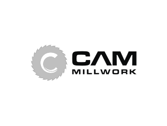 CAM Millwork logo design by mbamboex