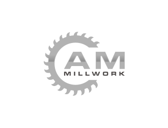 CAM Millwork logo design by bricton