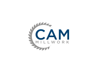 CAM Millwork logo design by muda_belia